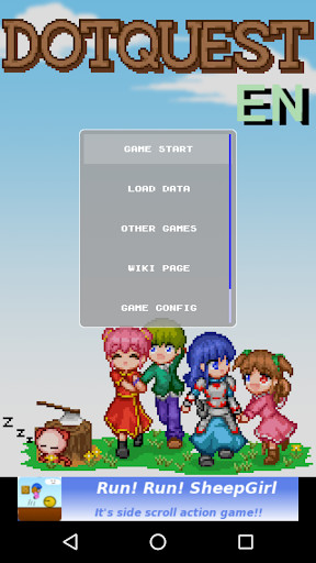 Run android online APK DotQuest EN [RPG] from MyAndroid or emulate DotQuest EN [RPG] using MyAndroid